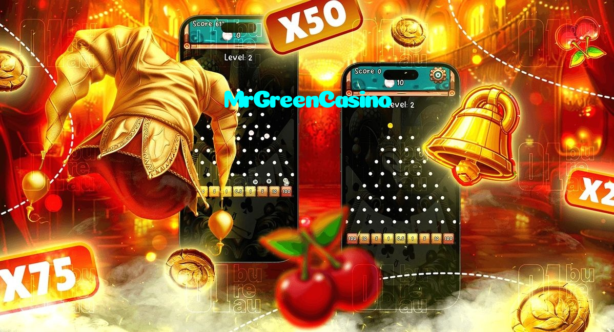 MrGreenCasino casino presented on mobile device in Pakistan with slots and live games